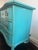 French Louis XIV Style Turquoise Chest of Drawers Attributed to Moissonnier For Sale - Image 4 of 6