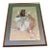 Seated Ballerina, Watercolor and Gouache on Buff Paper, Signed Fried Pál, Framed For Sale