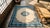 Cute Beige Background and Blue Border Color Traditional Medallion Design Antique Chinese Peking Rug For Sale In New York - Image 6 of 8