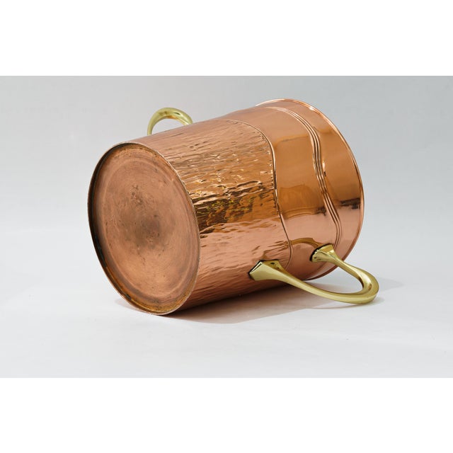 Metal Art Deco Wine Cooler, 1920s For Sale - Image 7 of 8