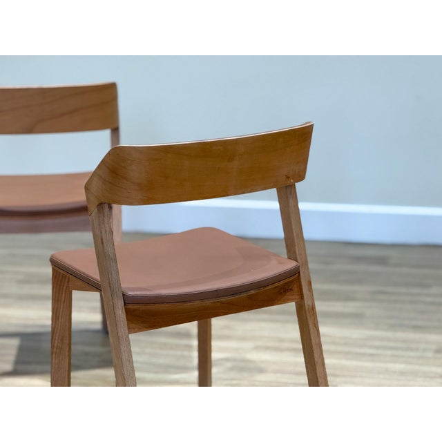 Vintage Merano Chairs in Beech by Alexander Gufler for Ton, 1980s, Set of 4 For Sale - Image 6 of 11