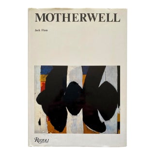 Robert Motherwell Vintage 1991 First Edition Abstract Expressionist Lithograph Print Modernist Hardcover Art Book For Sale