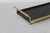 1980s Maison Bagues Style Faux Bamboo Brass Handles Rectangular Serving Tray For Sale - Image 10 of 11