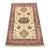 Kazak Rug 3’2” X 5′ Beige Wool Tribal Hand-Knotted Oriental Carpet For Sale