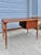 Mid-Century Modern Mid Century Modern Extendable Writing Desk With Drop-Hinge Leaf | by Lane Furniture For Sale - Image 3 of 18