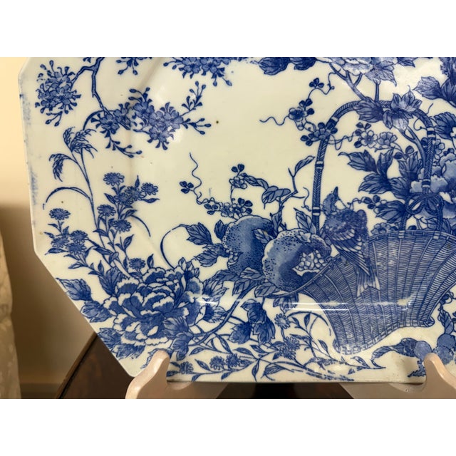 This platter is authentic Japanese Imari whose craftsmen drew inspiration from the coastal city in Japan that shares its...