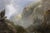 Cloudy mountain landscape is an original modern artwork attributed to Edward Theodore Compton. Located and dated on the...