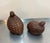 Mid-Century Modern 1963 Brown Ceramic Pheasants Figurines Pair For Sale - Image 3 of 4