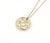 Tiffany and Co. Mid 20th Century Tiffany & Co. Picasso 18k Yellow Gold Small Zellige Pendant Necklace For Sale - Image 4 of 7