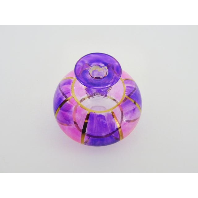 Glass Mid-Century Murano Glass Perfume Bottle, 1950s For Sale - Image 7 of 9