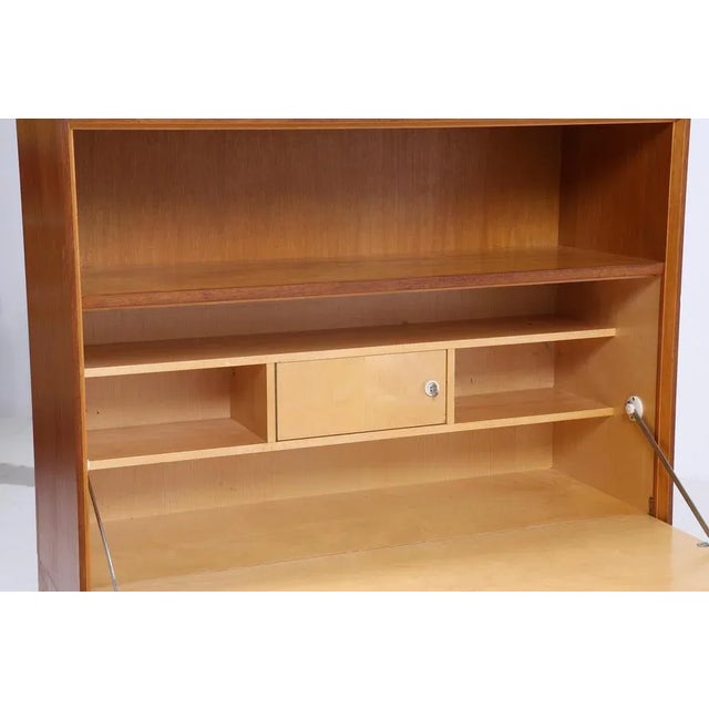 Wood Mid-Century Linen Cabinet, 1960s For Sale - Image 7 of 11