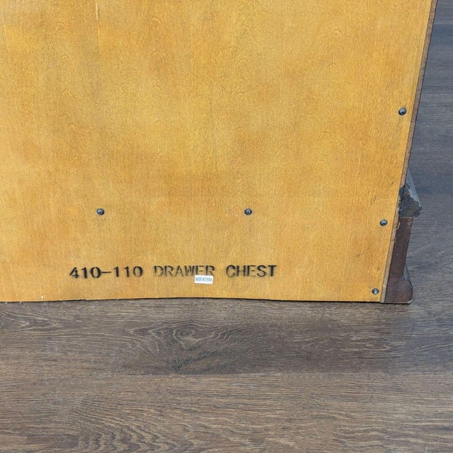 Traditional Burl Wood 7-Drawer Tall Chest With Lion Head Hardware For Sale - Image 9 of 10