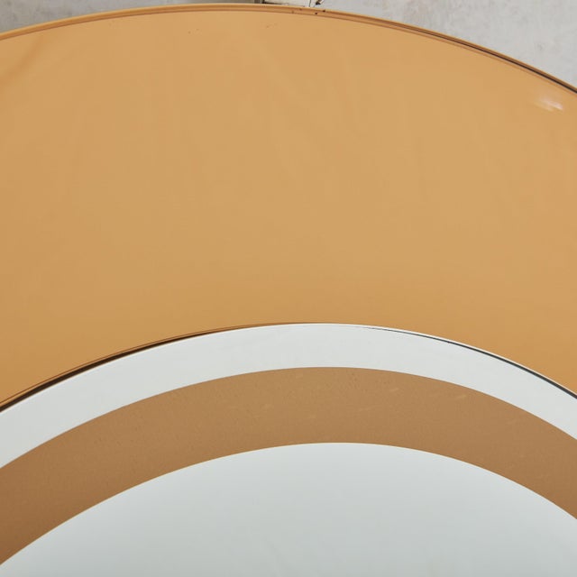 Italian Round Bronze Mirror, 1960s For Sale - Image 16 of 18