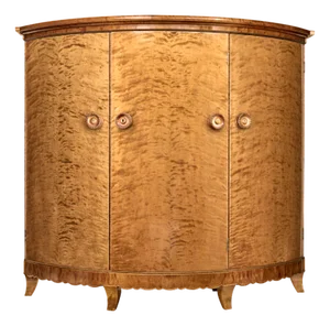 Large Birch Cabinet by Otto Schulz for Boet, 1930s