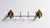Mid 20th Century France Brass Coat Rack For Sale - Image 13 of 15