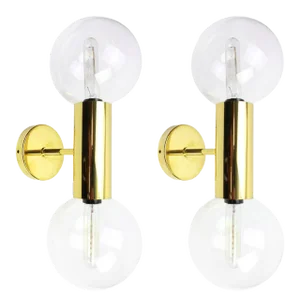 Mid-Century Wall Sconces by Motoko Ishii by Staff, Germany, 1970s