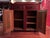 Vintage Red Painted Pennsylvania Jelly Cupboard For Sale - Image 9 of 11