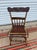 Antique Paint Decorated Pennsylvania Kitchen Windsor Side Chair Probably from Lancaster County, Pennsylvania. Circa...
