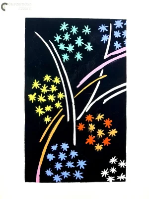 After Delaunay - Color Compositions - Pochoir C.1930