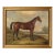 Hunter in a Landscape Print on Canvas, 19-1/2" X 23-1/2" Antiqued Gold Frame For Sale
