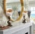 Offering a rare pair of vintage seashell and koi fish sculptures, circa Mid 20th Century. These gorgeous seashell...