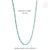 18k Yellow Gold 13.8ct Round Sleeping Beauty Turquoise & Diamond Tennis Necklace For Sale - Image 12 of 17