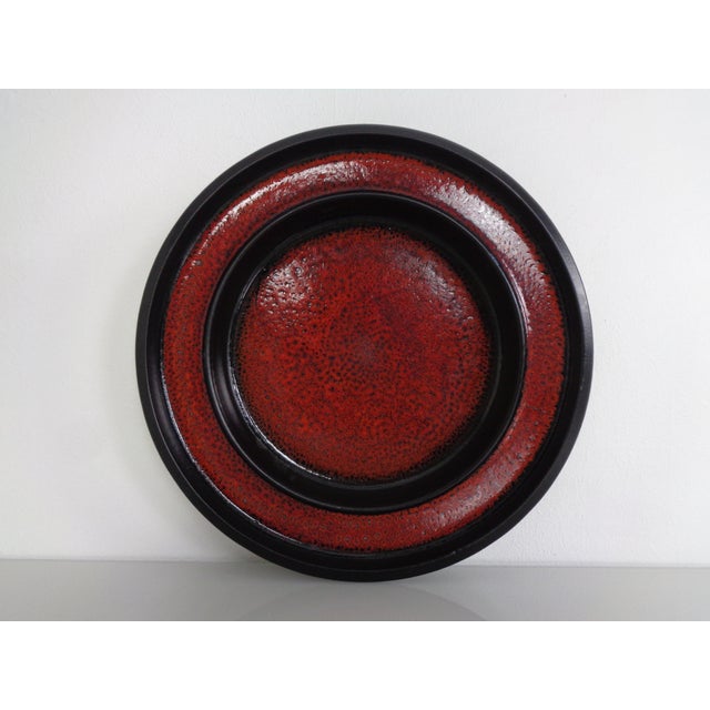 Glaze Ceramic 7405 Bowl from Karlsruher Majolika, Germany, 1960s For Sale - Image 3 of 10