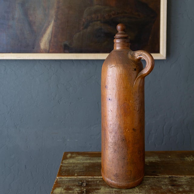 19th Century German Salt Glazed Water Jug From Roisdorf Mineral Spring For Sale - Image 13 of 14