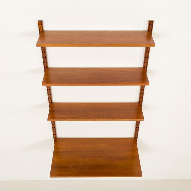 1960s Vintage Shelving Unit with Desk by Poul Cadovius for Cado, 1960s For Sale - Image 5 of 10