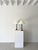Metal Cast Metal Column Lamps with Reeded Detail, 1980s, Set of 2 For Sale - Image 7 of 8