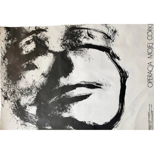 My Daughters Operation Polish Movie Poster from Mieczysław Wasilewski, 1986 For Sale - Image 3 of 3