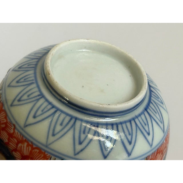 Antique Japanese Imari Tea Bowls, Meiji Period - Pair For Sale - Image 11 of 11