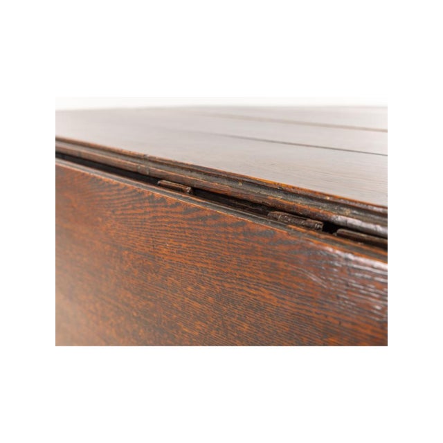 Charles II Oak Gate Leg Dining Table, 1680 For Sale - Image 16 of 17