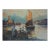 Vintage Seascape Oil Painting, Ukrainian Soviet Art, 1970s 45-65 For Sale