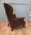 Brown Victorian Leather Spoon-Back Easy Chairs, Set of 2 For Sale - Image 8 of 9