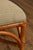 Coastal Style Pair Of Rattan Dining Chairs With Upholstered Seats For Sale - Image 4 of 18