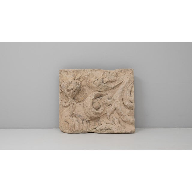 19th Century French Carved French Stone Architectural Ornament For Sale - Image 12 of 18
