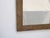 This weathered wood mirror measures 36.25"H x 30.25"W.