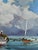 Oil Painting Pier at the Lighthouse Yuriy Suprunchuk For Sale - Image 9 of 11