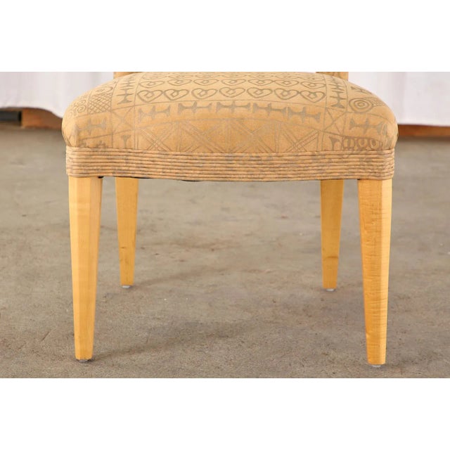 Set of Six John Hutton for Donghia Fortuny Dining Chairs For Sale - Image 9 of 13