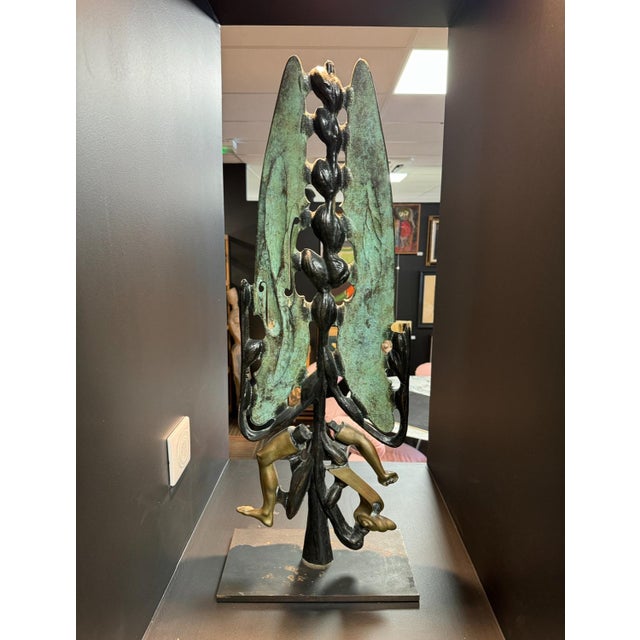 Sculpture in Polychrome Bronze by Cristian Todié For Sale - Image 6 of 9