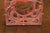 Early 20th Century English 1930s Red Painted Metal Magazine Rack with Medallions and Greyhounds For Sale - Image 5 of 11