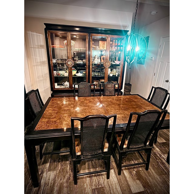 Raymond Sobota Century Furniture "Chin Hua" Dining Table and Chairs by Raymond K. Sobota For Sale - Image 4 of 9