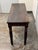 Brown Carved Wood Console, Vintage For Sale - Image 8 of 12