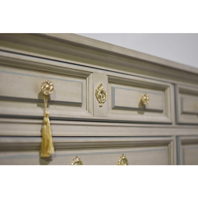 Mid Century French Louis Style Dresser by Dixie For Sale - Image 12 of 15