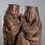 Antique Neo-Gothic Sculpture Virgin with Child Model, 19th Century For Sale - Image 3 of 10
