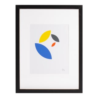 1995 “Konstruktion and Intuition” Serigraph Print by Anton Stankowski For Sale