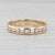 0.80ctw Diamond Wedding Band 14k Yellow Gold Size 7.5 Stackable Anniversary Ring For Sale In Greensboro - Image 6 of 8