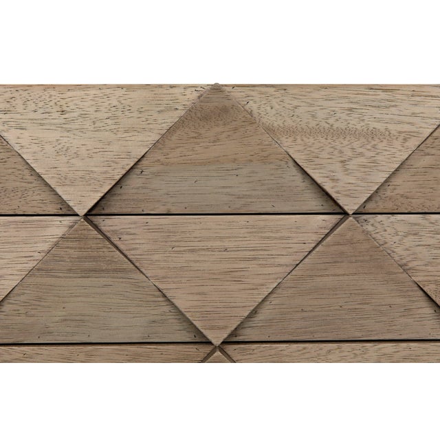 Noir NOIR Draco Sideboard with Metal Stand, Washed Walnut For Sale - Image 4 of 13