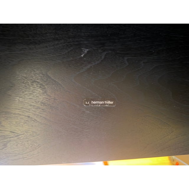 Peter Protzman for Herman Miller Zebrawood & Chrome Desk, Tubular Collection, 1970-1971 For Sale - Image 16 of 17